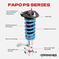 Coilover Ajustável 16 Níveis para Honda Civic 01-05, SI 02-05 e Acura Integra/RSX - imagem 5