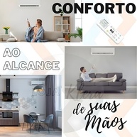 Controle Remoto Universal VARENZIA para Ar Condicionado – Compatível com +100 Marcas, Tela LCD e Funções Avançadas - imagem 3
