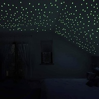 100 Estrelas Luminosas Notilucentes 3cm - Adesivos Fluorescentes para Decoração de Parede e Teto - imagem 3