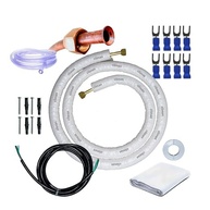 Kit Completo para Instalação de Ar Condicionado Split Inverter 12000/18000 BTUs - Tubos de Cobre 5m 1/4" 1/2" - imagem 2