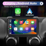 Central Multimídia EagleNav 10" Android 13 para Jeep Wrangler, Compass, Patriot e mais - GPS, CarPlay/Android Auto Sem Fio - imagem 4