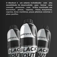 BlackOut Selante para Pneus e Borrachas 1L: Efeito Acetinado e Proteção Duradoura - imagem 4