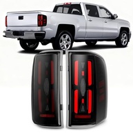 Conjunto de Lanternas Traseiras LED Fumê com Animação para Chevy Silverado 2500HD/3500HD (2007-2014) - imagem 2