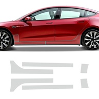 Película Protetora PPF para Tesla Model 3 2017-2024 | TPU 8,5 Mil Transparente Antiarranhões - imagem 1