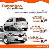 Kit 3 Palhetas Limpador Para-brisa Silicone Renault Clio (1999-2017) - Visão Clara e Segura - imagem 5