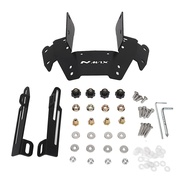 Suporte Pára-brisa Ajustável para NMAX 155 (2020-2022) - Estabilidade e Estilo em Preto - imagem 1