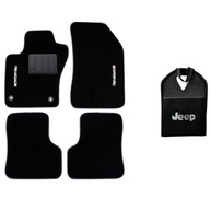 Tapete Carpete 5mm para Jeep Renegade 2018-2023 + Lixeira Premium - imagem 1