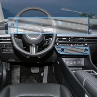 Proteção Premium para Hyundai Sonata 2024-2025: Película TPU Transparente para Console e Navegação - imagem 2