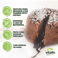 Vitalin Mistura Para Brownie Integral Sem Glúten 270G - imagem 3