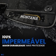 Jogo de Tapetes Automotivos Emborrachados 3 Peças para Montana Cabine Dupla 2023-2024 | Proteção e Estilo - imagem 4