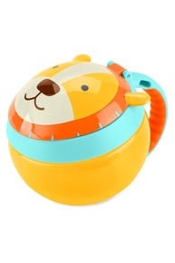 Porta-Snacks Zoo Leão Skip Hop - Prático e Divertido para Crianças a Partir de 3 Anos - imagem 1