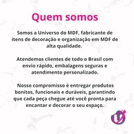 Mural de Fotos para Gato em MDF Preto 45x45cm | 4 Espaços 10x15 com Design Temático Pet - imagem 4