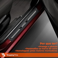 Protetor de Soleira Adesivo Elegance para Toyota Yaris 4 Portas (2018-2024) - imagem 5