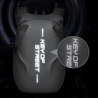 Mochila para Motociclista 40L Impermeável - Capacete Integrado, Grande Capacidade e Resistente à Chuva da Amazônia" - imagem 3