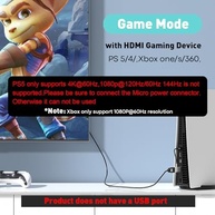 Adaptador UANTIN HDMI para DisplayPort 4K 60Hz: Conecte seu PC/Console à Tela Perfeita! - imagem 4