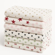 Kit 5 Panos de Copa em Microfibra 35x60cm - Toalhas Estampadas para Cozinha com Ótima Absorção - imagem 1