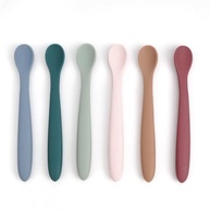 Conjunto de 6 Colheres de Alimentação em Silicone – Seguras, Resistentes e Prontas para o Dia a Dia - imagem 2