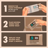 Boveda 72% 60g – Umidificador Profissional para Charutos e Cigarros Premium - imagem 5