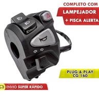Interruptor de Punho Adaptado para Moto NC 750 e CG 160: Controle Total com Lampejador - imagem 3
