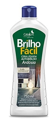 Casa Km Cera Líquida Brilho Fácil para Pisos - Ardósia 750ml - imagem 2
