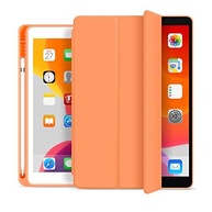 Capa iPad 7a, 8a e 9a Geração 10.2″ WB - Premium Slim Antichoque com Compart. para Pencil - Laranja - imagem 2