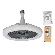 Ventilador de Teto Pequeno com Luz LED e Controle Remoto | 85-265V para Ambientes Internos e Externos - imagem 2