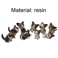 9 Estatuetas de Gato em Miniatura - Adornos Fofos para Artesanato, Terrário e Decoração - imagem 3