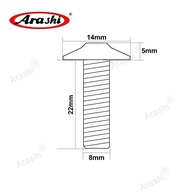 Parafusos Titânio Torx Dourado Arashi M8x22mm para Yamaha MT03, FZ03, R3 (2015-2021) - Upgrade Premium - imagem 5