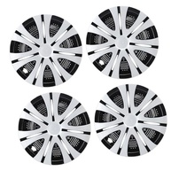 Jogo 4 Calotas Hub Prata 14" para Carros e Caminhões - Proteção e Estilo para Rodas de Aço - imagem 5