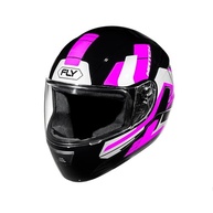Capacete Fly F-9 Match Preto Roxo: Estilo e Segurança para Sua Moto - imagem 3