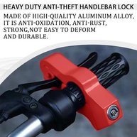 Trava Antifurto para Guidão de Moto: Segurança Máxima e Design Inovador - imagem 5