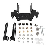 Suporte Pára-brisa Ajustável para NMAX 155 (2020-2022) - Estabilidade e Estilo em Preto - imagem 2