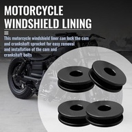 Buchas de Para-brisa para Harley Davidson Softail e Road King - Kit 4 Peças Duráveis - imagem 5