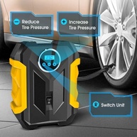 Compressor de Ar Digital Automático para Carro: Inflador Portátil com Luz LED e Bicos Multifuncionais - imagem 5