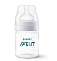 Mamadeira Anticólica Transparente 125ml - Alívio Confortável para Bebês Sensíveis - imagem 5