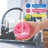 4 Esponjas Sensíveis à Temperatura em Forma de Girassol - Limpeza Inteligente para Cozinha e Banheiro - imagem 4