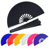 Leque Espanhol 34cm Preto com Renda - Estilo Clássico para Festas e Decoração - imagem 2