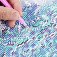 Diamante Redondo Strass 5D - Pintura Diamante para Decoração de Paredes - DIY Artesanal - imagem 5