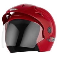 Capacete Aberto Pro Tork Atomic Solid Vermelho Tamanho 56: Estilo e Segurança para Você - imagem 3