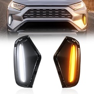 Luzes de Circulação Diurna (DRL) Âmbar para Toyota RAV4 2019-2025: Segurança e Estilo - imagem 1