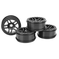 Aros de Roda Domary Slash 2/4WD: Performance e Estilo para seu Carro RC 1/10 (Preto) - imagem 5