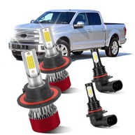 Kit Lâmpadas LED Farol Alto/Neblina H13 9008/9005 para Ford F150 (2005-2014) - 800% Mais Brilho - imagem 2