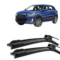 Par Palhetas Limpador Para-Brisa Silicone para Mitsubishi ASX (2011-2016) - Limpeza Impecável - imagem 2
