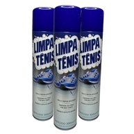 kit 3 Limpa Tênis Premium Espuma Magica para Calcados Petroplus Nylon Borracha Tecido Couro Sintetico - imagem 1