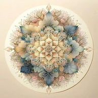Kits de Pintura de Diamante 5D Mandala - Artesanato Criativo para Adultos e Crianças | Kit Completo com Tela 30x30cm - imagem 2