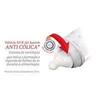 NUK Mamadeira My1St S1 - Rosa 150ml para Bebês com Bico Anatómico e Sistema Anticólico - imagem 3