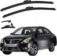 Kit 2 Palhetas Limpador Para-brisa Nissan Versa 2012-2023 - Encaixe Gancho - imagem 2