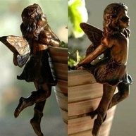 Pingente Decorativo de Vaso em Resina - Escultura Mini Copo para Jardim e Decoração - imagem 4