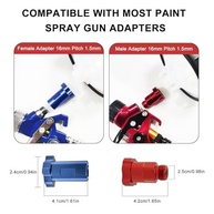 RRJ Copo Descartável para Pistola de Pintura HVLP/LVLP - 600ml com 50 Forros + Adaptadores - imagem 4