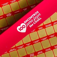 Pôster Raspadinha 100 Encontros para Casal - Presente Romântico e Divertido - imagem 4